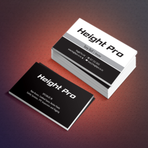 Business Card Design by Creative Jiniya for Height Pro Ltd | Design: #18293414
