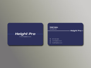 Visitenkarten-Design von creativespace.world für Height Pro Ltd | Design: #18359181