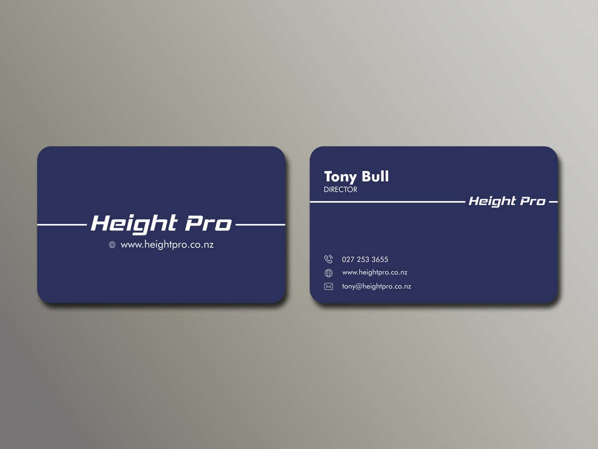 Visitenkarten-Design von creativespace.world für Height Pro Ltd | Design: #18363574
