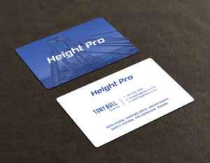 Business Card Design by Tripti Ranjan Gain for Height Pro Ltd | Design: #18295486