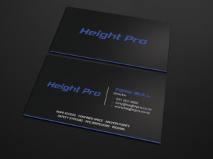 Visitenkarten-Design von Tripti Ranjan Gain für Height Pro Ltd | Design: #18295490