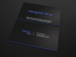 Visitenkarten-Design von Tripti Ranjan Gain für Height Pro Ltd | Design: #18295491