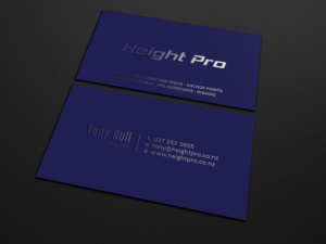 Height Pro Business Cards | Design de Carte de Visite par Tripti Ranjan Gain