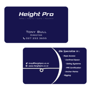 Business Card Design by Sezedul for Height Pro Ltd | Design #18370181