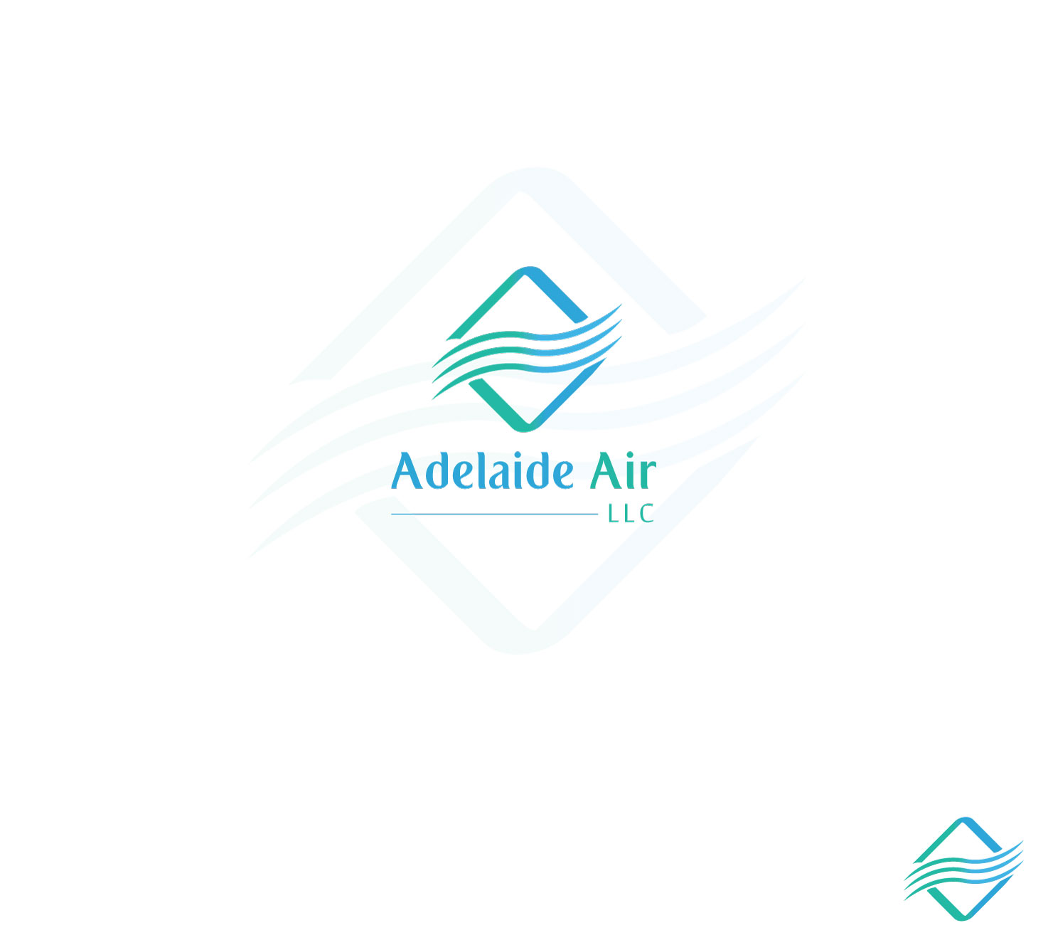 Logo Design by MAK45 for Adelaide Air LLC | Design #18298738
