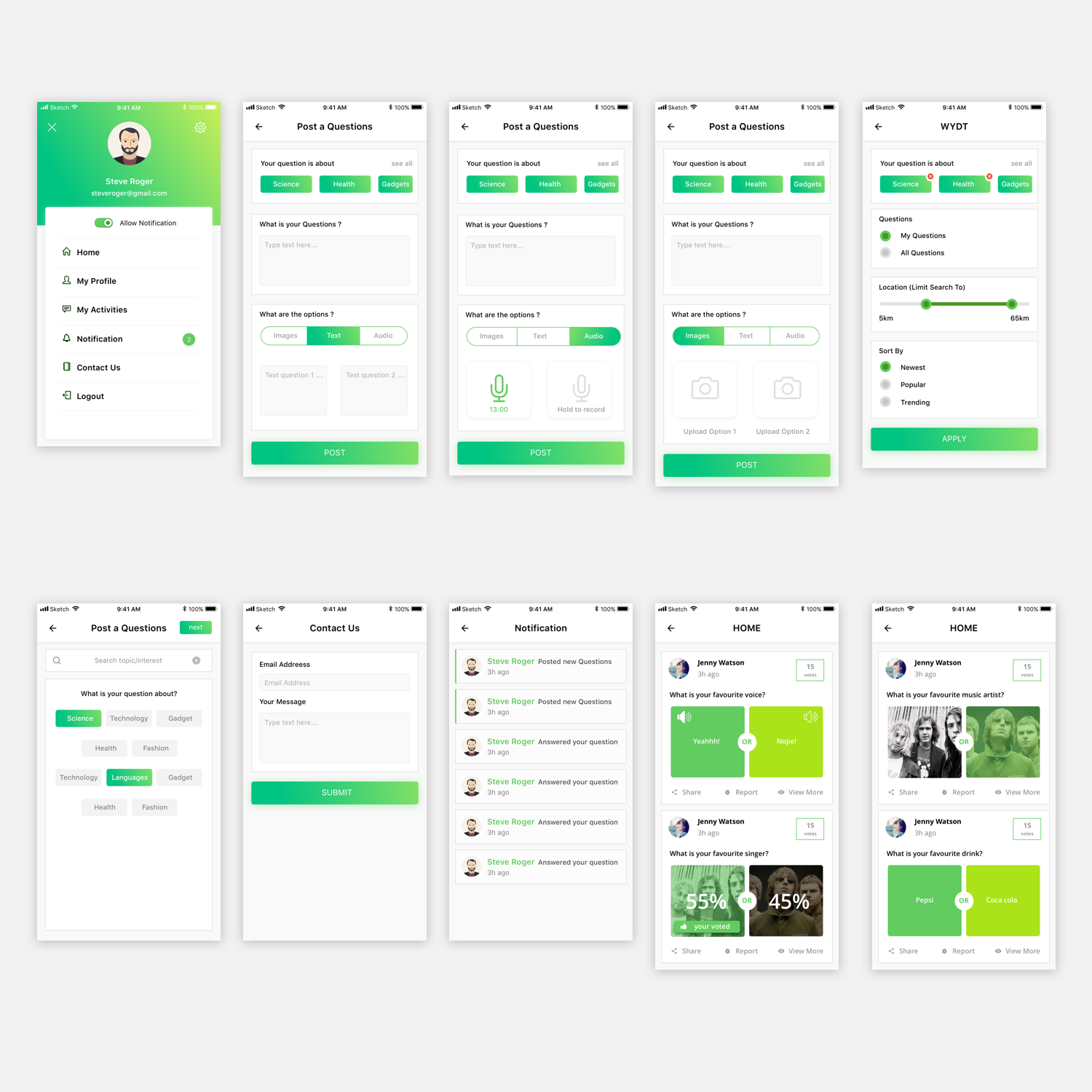 App Design by muhhusniaziz for this project | Design #18426831