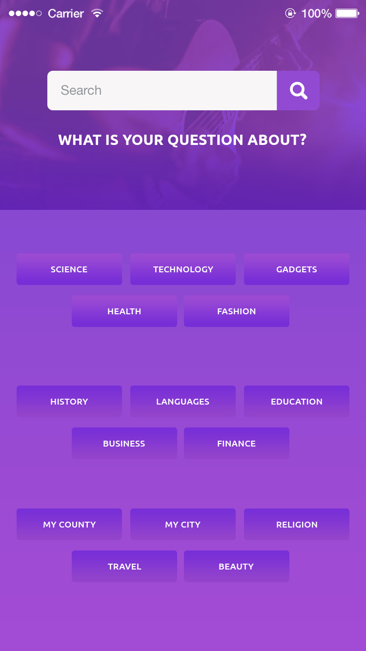 App Design by Impressive Solutions for this project | Design #18419127