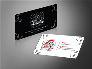Raz Party Pirates | Business Card Design by MT