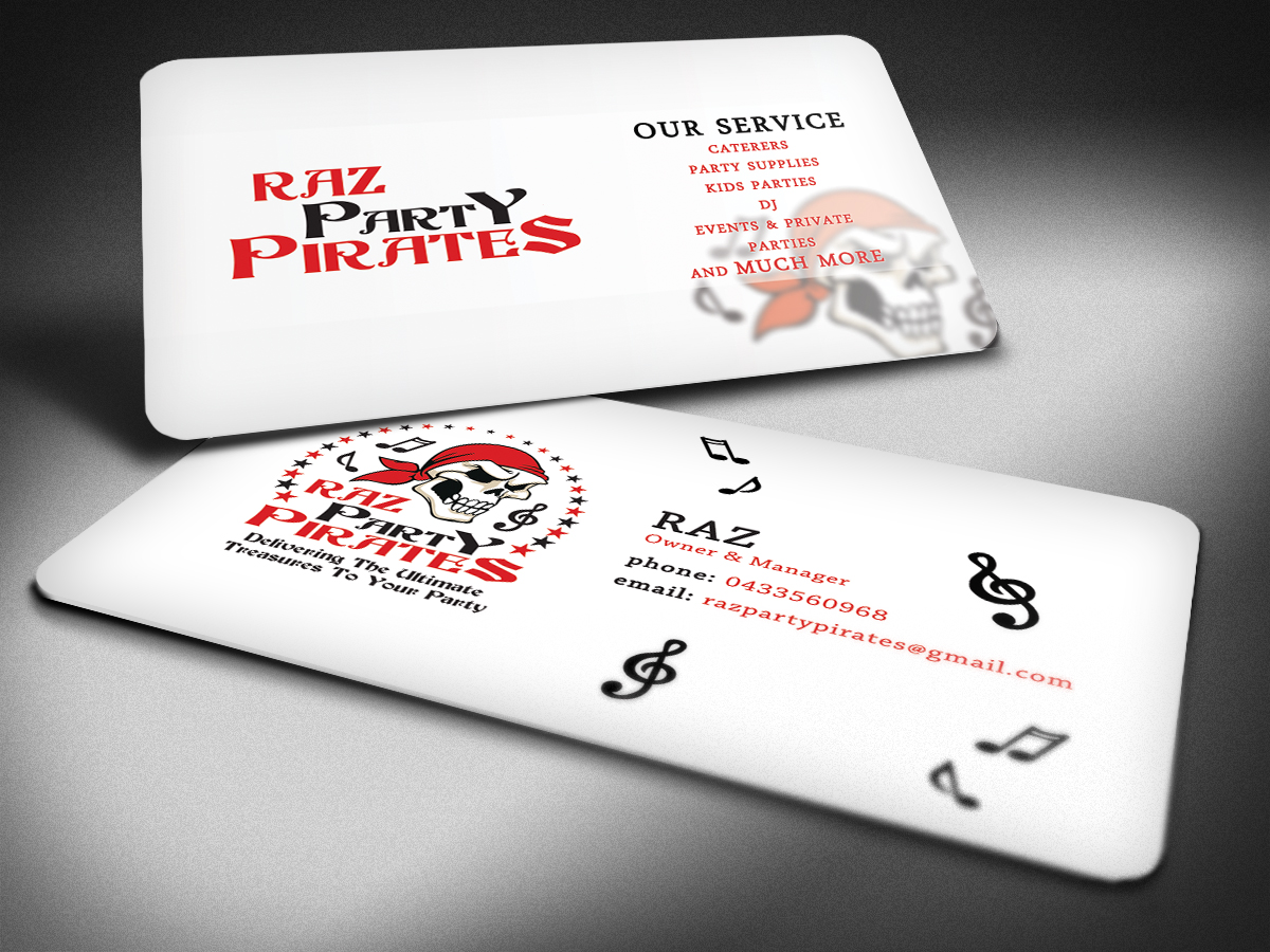Modern Professional Party Planning Business Card Design For A Company By Futuredesigne 2820752 Party Planning Business Card Design