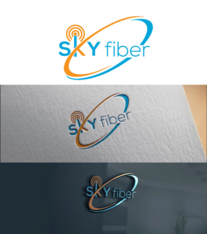 Skyfiber and/or Skyfiber.dk | Logo Design by nexalite