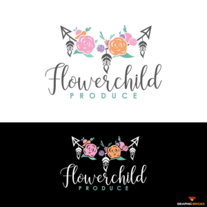 Flowerchild Produce | Diseño de Logo por Graphic Bricks