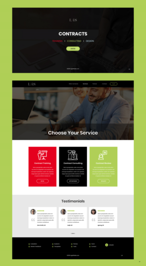Web Design by pb for this project | Design: #18314510