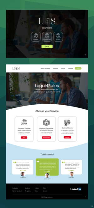 Web Design by pb for this project | Design: #18314512