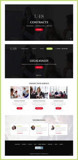 Web Design by pb for this project | Design: #18314514