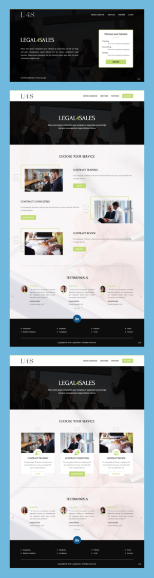 Web Design by pb for this project | Design: #18314518