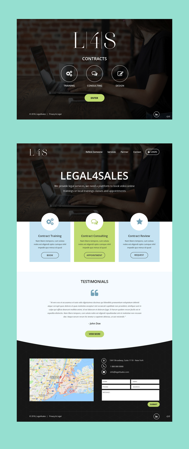 Web Design by pb for this project | Design #18314519