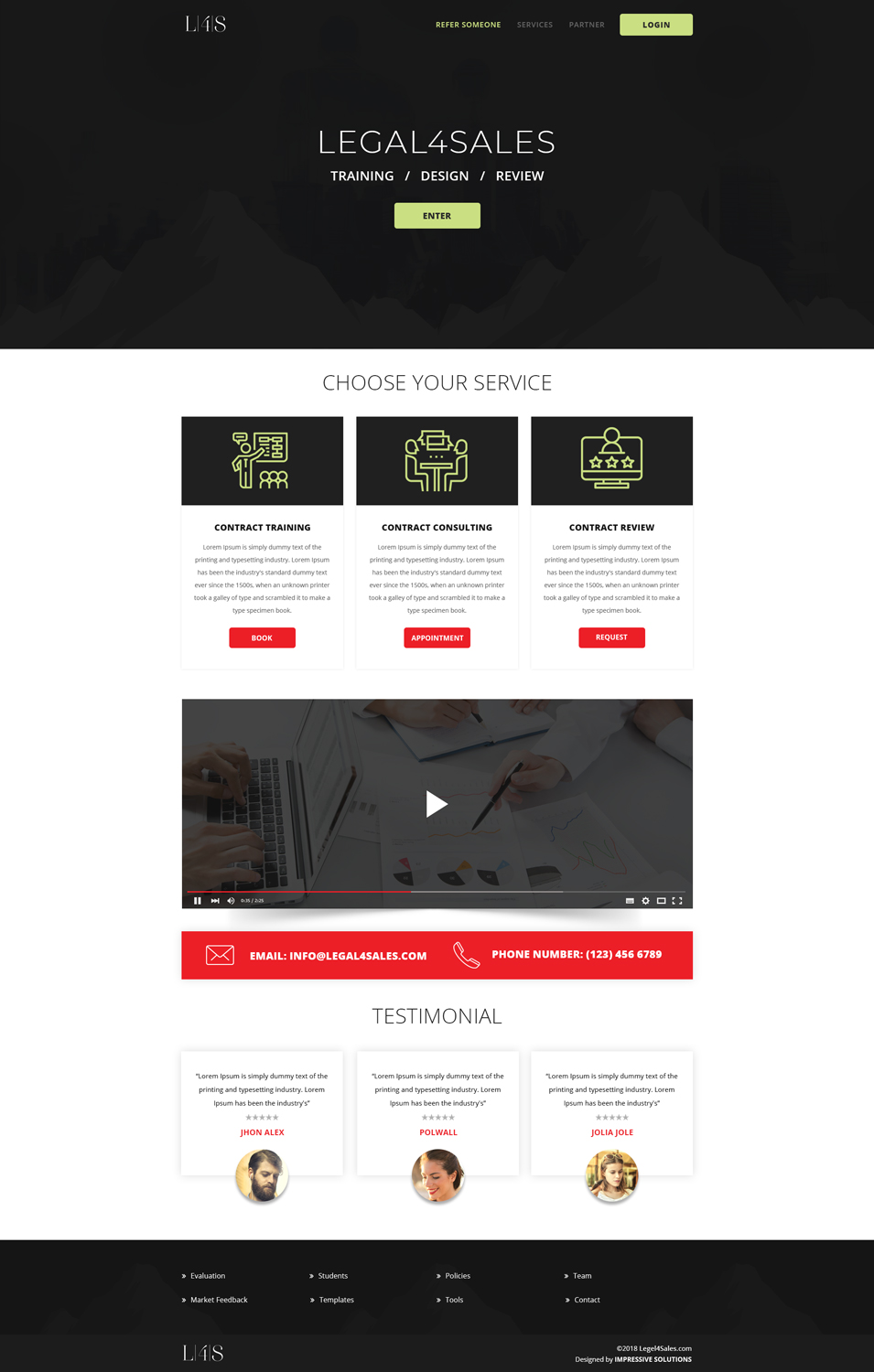 Web Design by Impressive Solutions for this project | Design #18310790