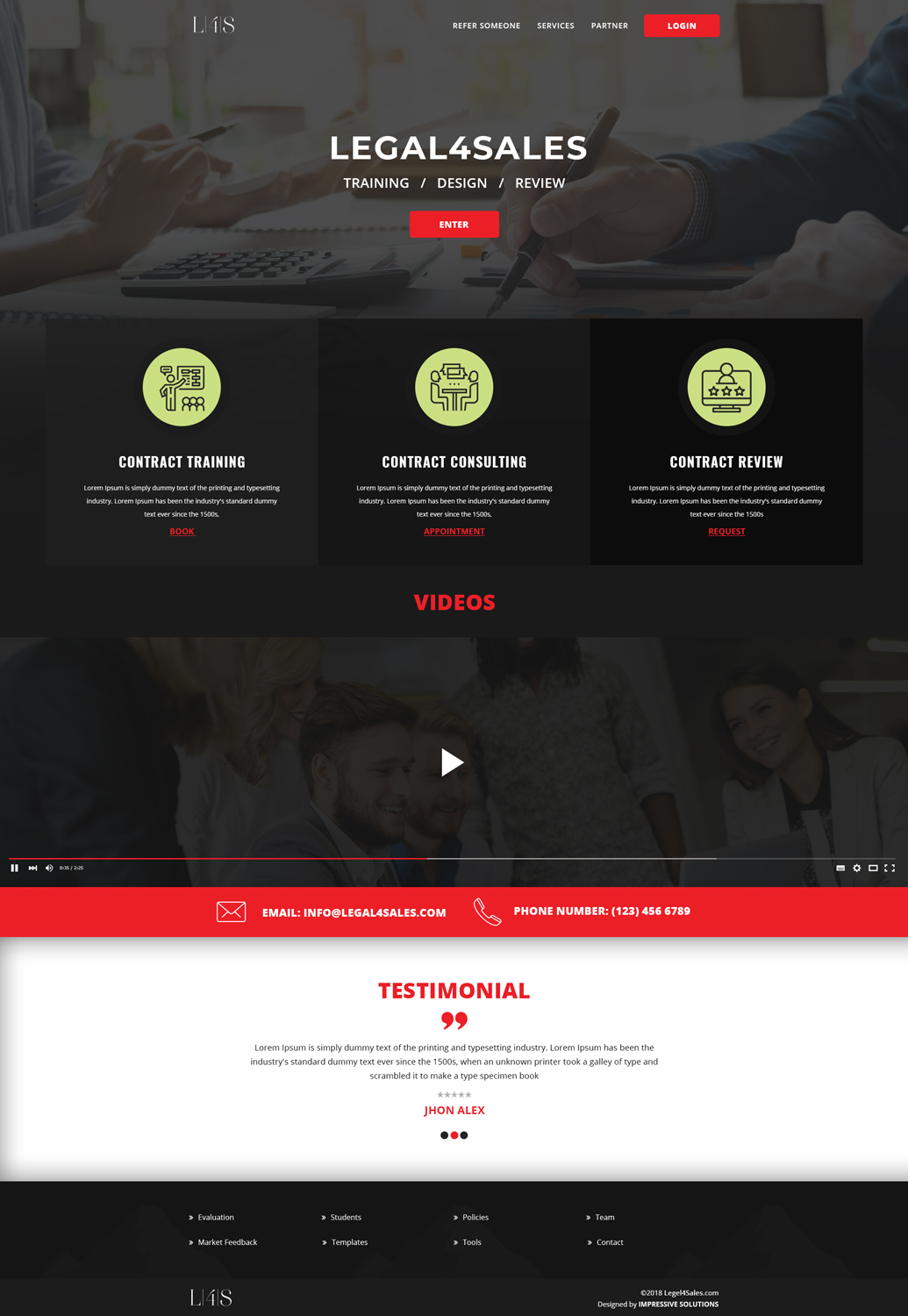 Web Design by Impressive Solutions for this project | Design #18343417