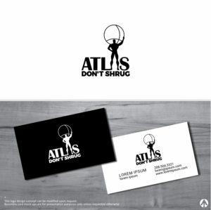 ATLAS, DON'T SHRUG  | Logo Design by MBARO