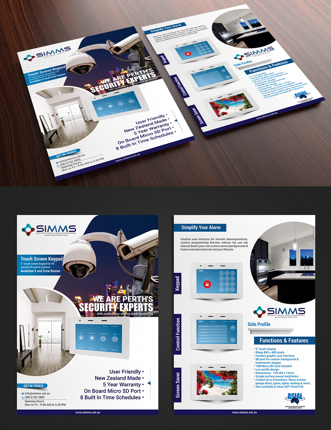 Flyer Design by CreativeKnot 2 for Security Installation Maintenance Monitoring Services | Design #18295972