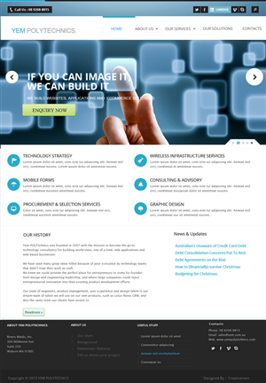 Wordpress Design by Roy