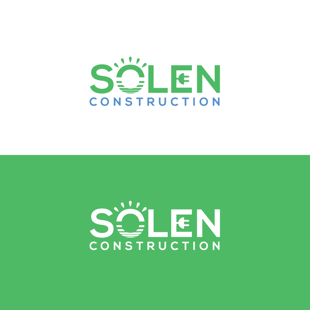Logo Design by Sujit Banerjee for Solen Construction, LLC | Design #18437342