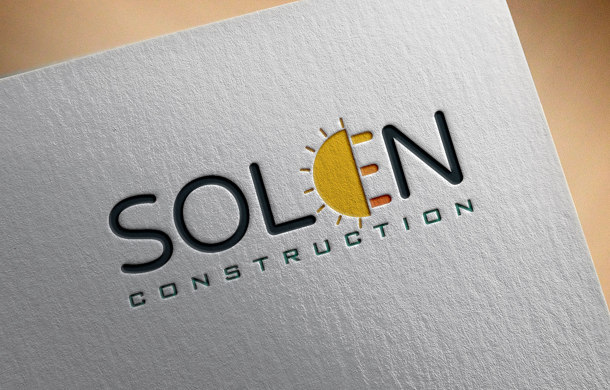 Diseño de Logo por Atec para Solen Construction, LLC | Diseño #18488386