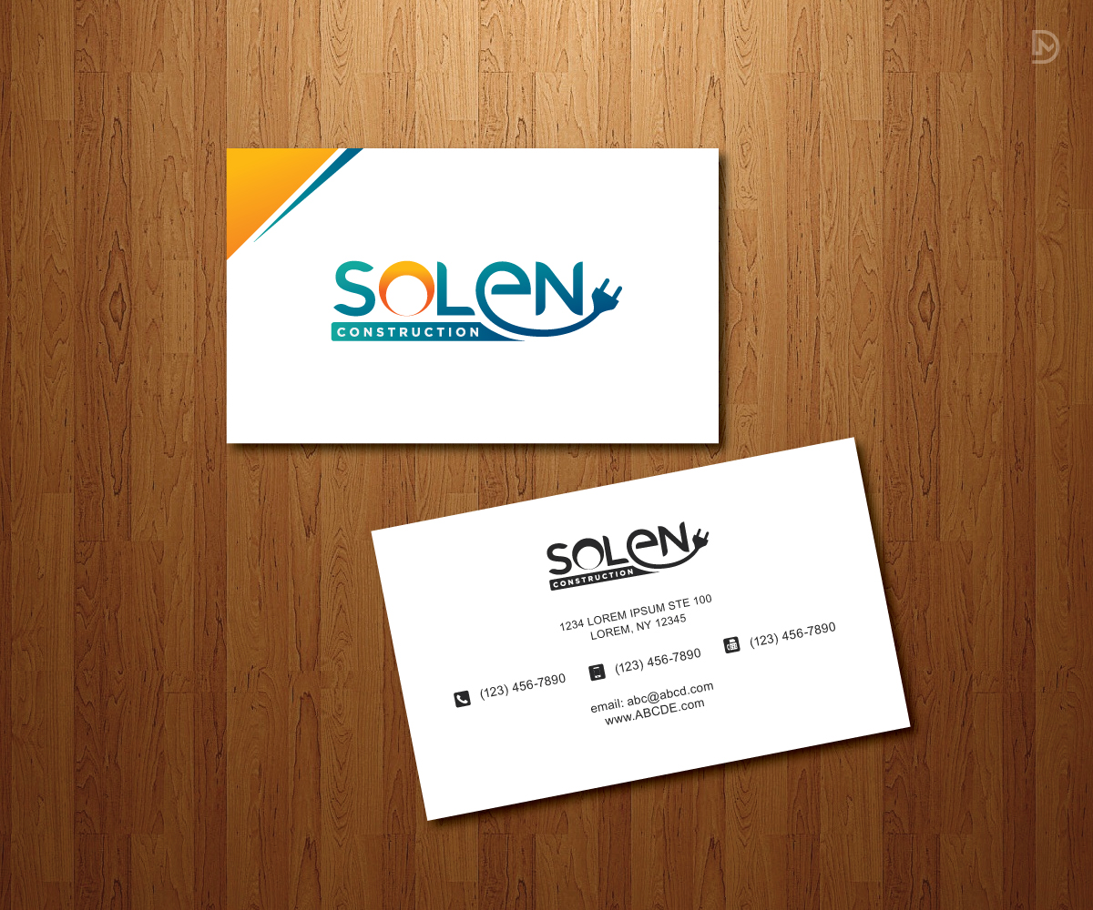Logo Design by D_Mantra for Solen Construction, LLC | Design #18435382