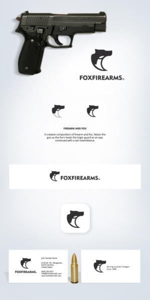 Logo Design by SRJ for Fox Firearms | Design: #18355588