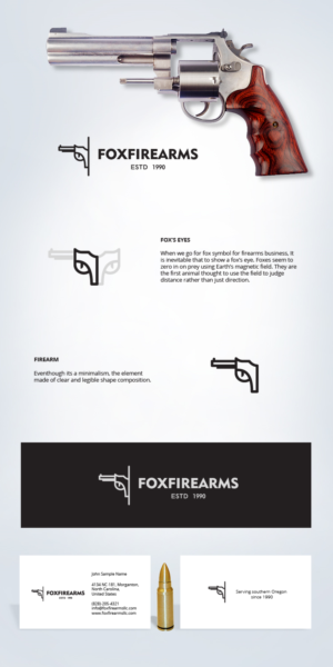Logo-Design von SRJ für Fox Firearms | Design: #18367168