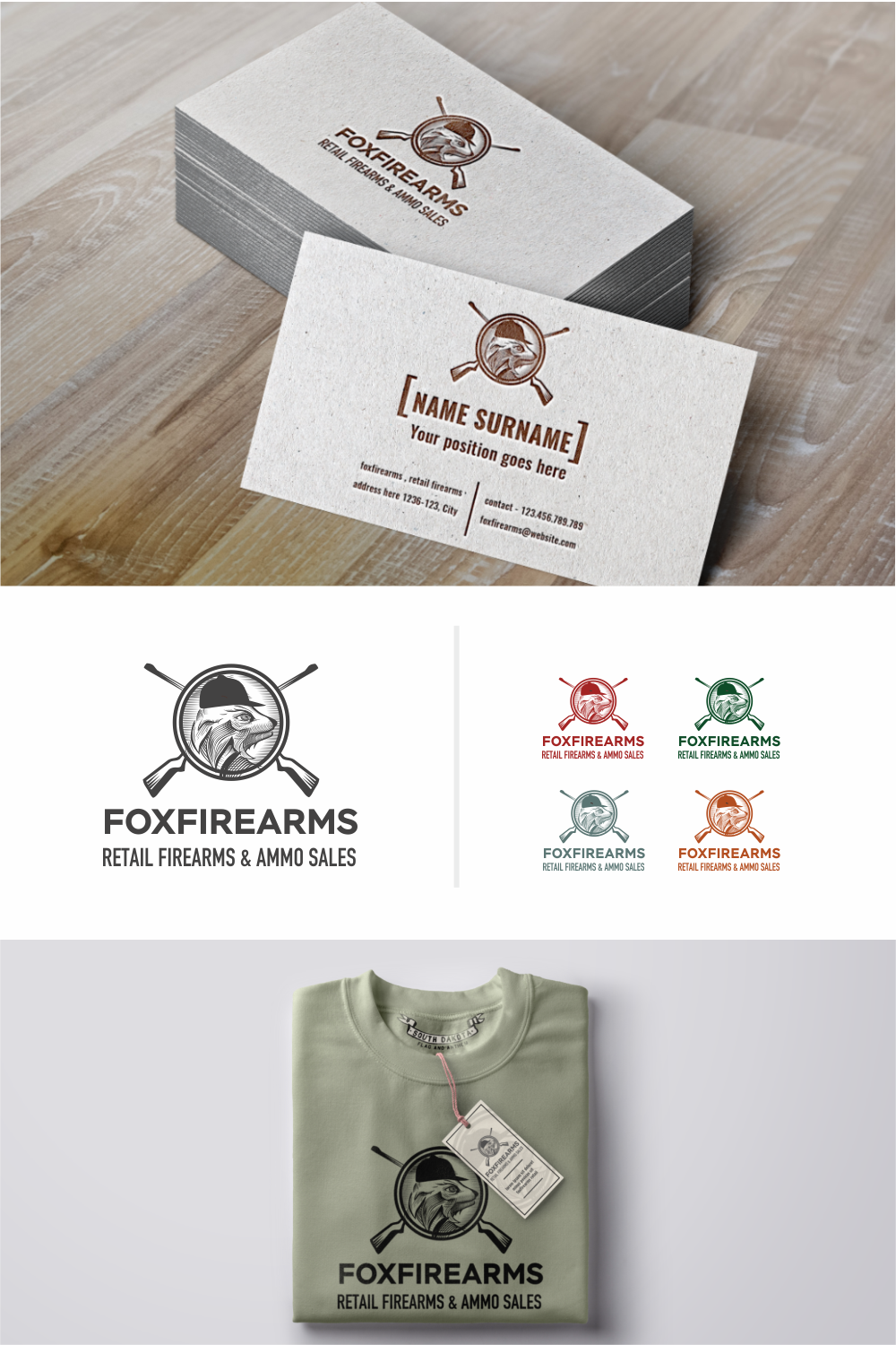 Design de Logo par Natasa_Radulovic pour Fox Firearms | Design #18300871