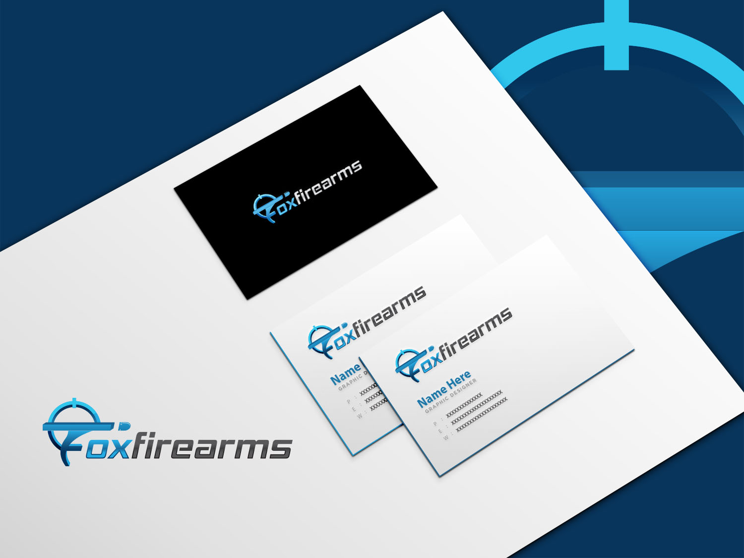 Logo-Design von Deziners Zone für Fox Firearms | Design: #18319037