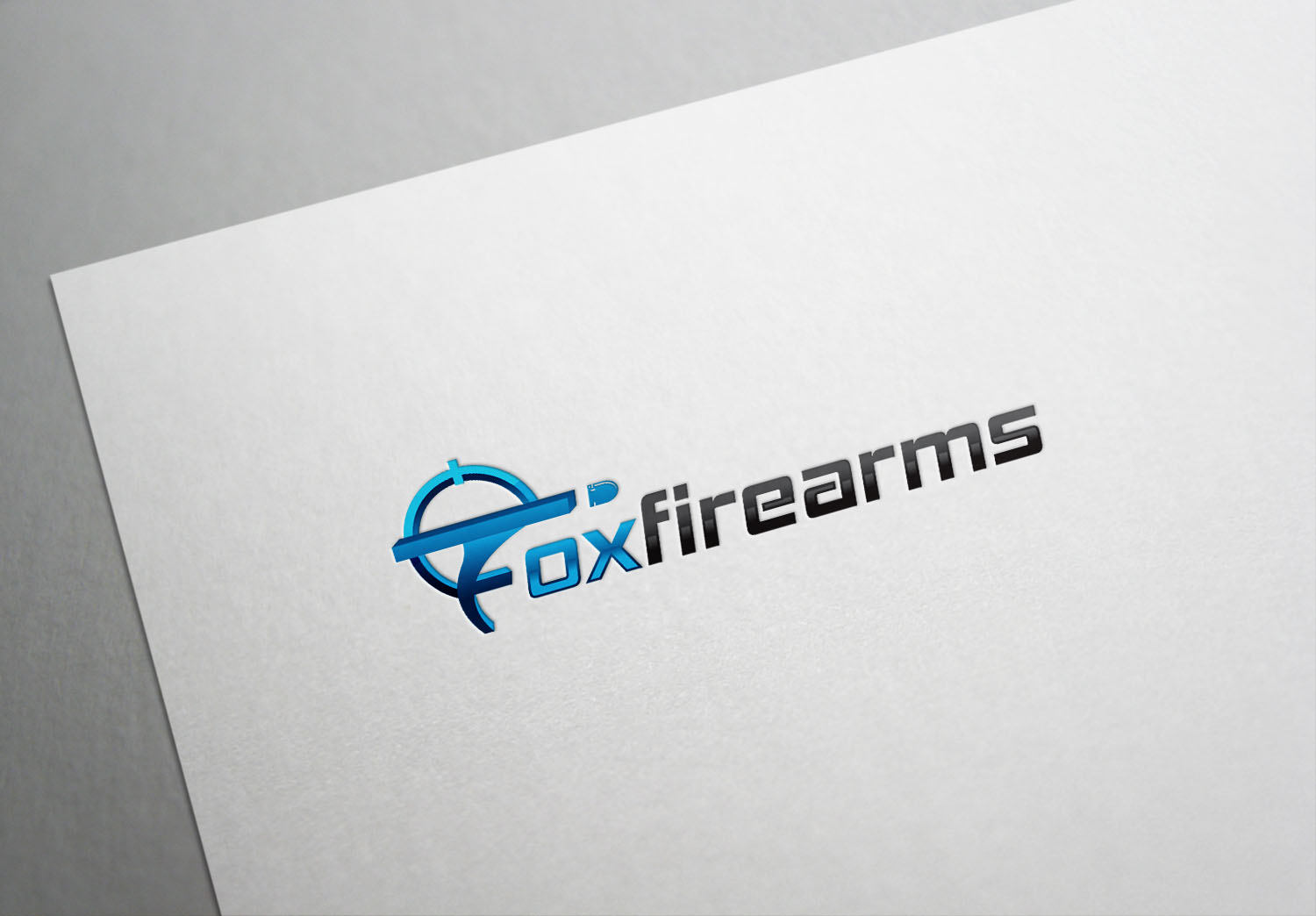 Logo Design by Deziners Zone for Fox Firearms | Design #18330382