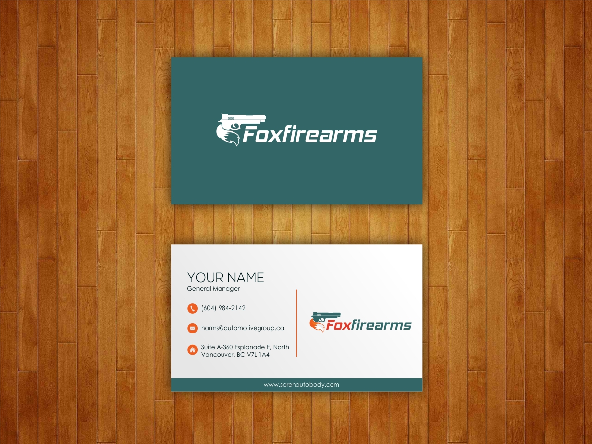 Logo Design by MICHAEL S.B for Fox Firearms | Design #18335399