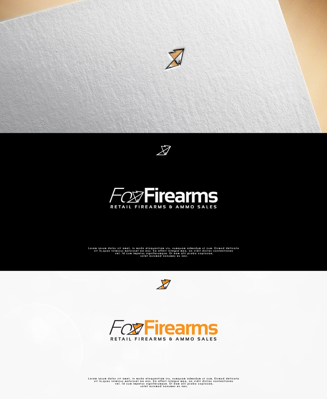 Diseño de Logo por OlgiCh para Fox Firearms | Diseño #18328031
