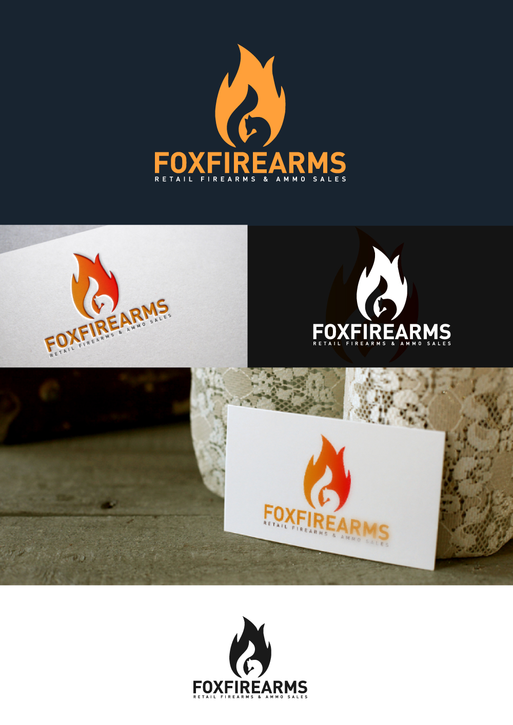 Logo Design by h27 for Fox Firearms | Design #18321367