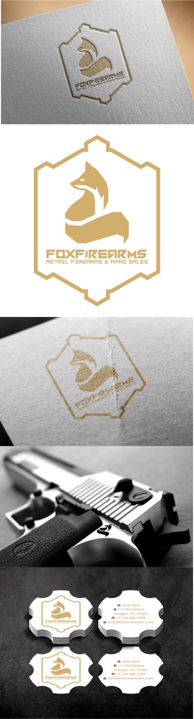 Logo Design by Jacques Edwards for Fox Firearms | Design #18379867
