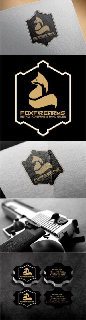 Logo Design by Jacques Edwards for Fox Firearms | Design: #18380063