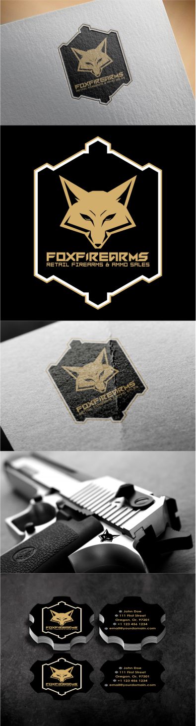 Logo Design by Jacques Edwards for Fox Firearms | Design #18380572