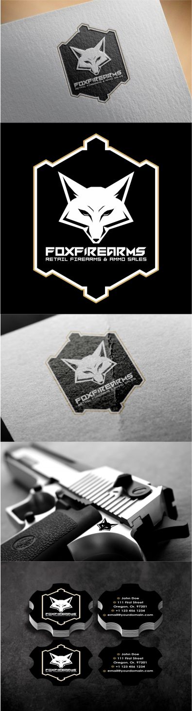 Logo Design by Jacques Edwards for Fox Firearms | Design #18380667