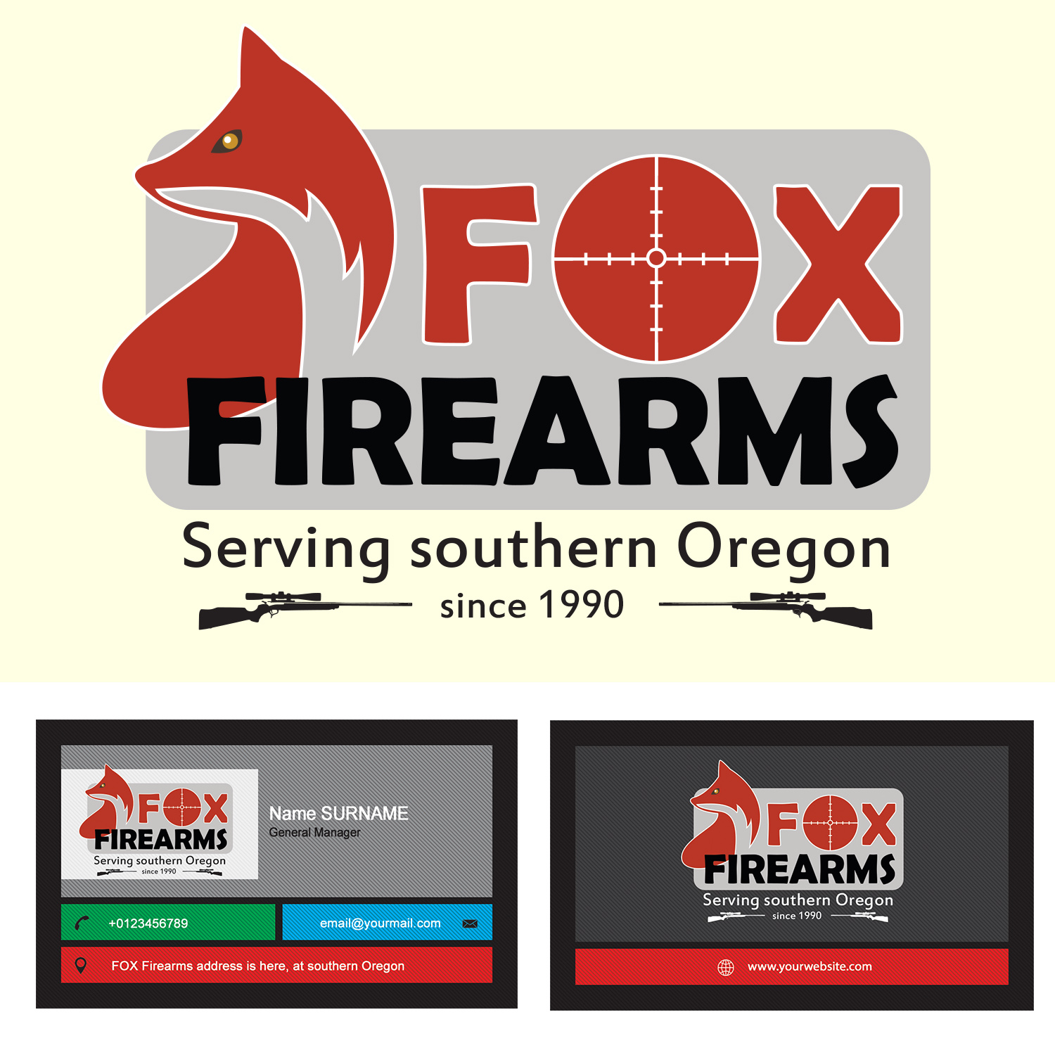 Design de Logo par Andre S pour Fox Firearms | Design #18350432