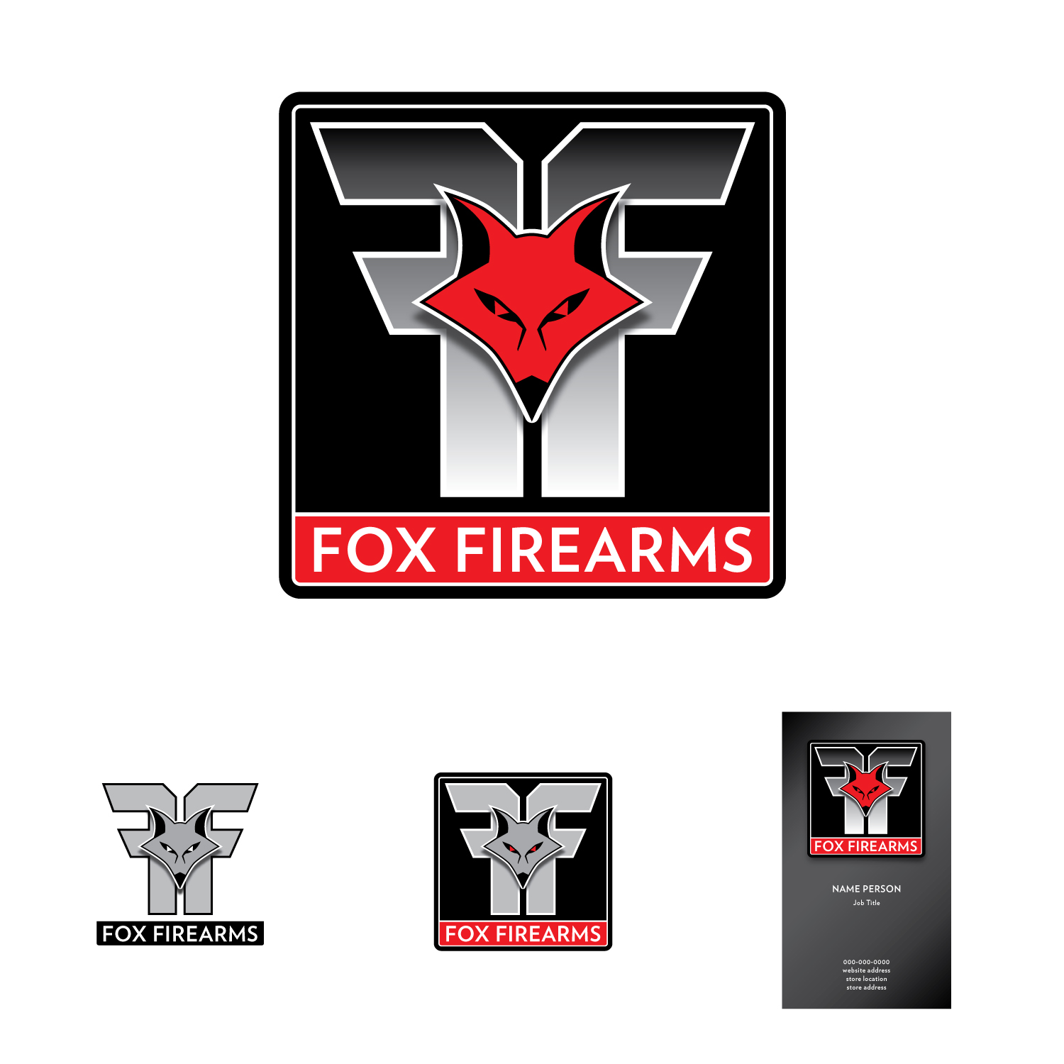 Logo Design by mt4design for Fox Firearms | Design #18383400