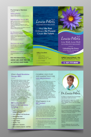 Trifold - Rapid Resolution Therapy | Brochure Design by ecorokerz