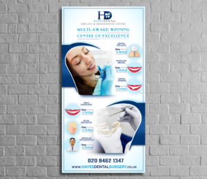Dental  2 practice oudoor signs | Advertisement Design by Lesaba Design