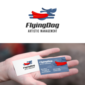 Logo Design by Marcos! for FlyingDog Artistic Management Ltd | Design: #19080884