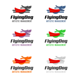 Logo Design by Marcos! for FlyingDog Artistic Management Ltd | Design: #19081703