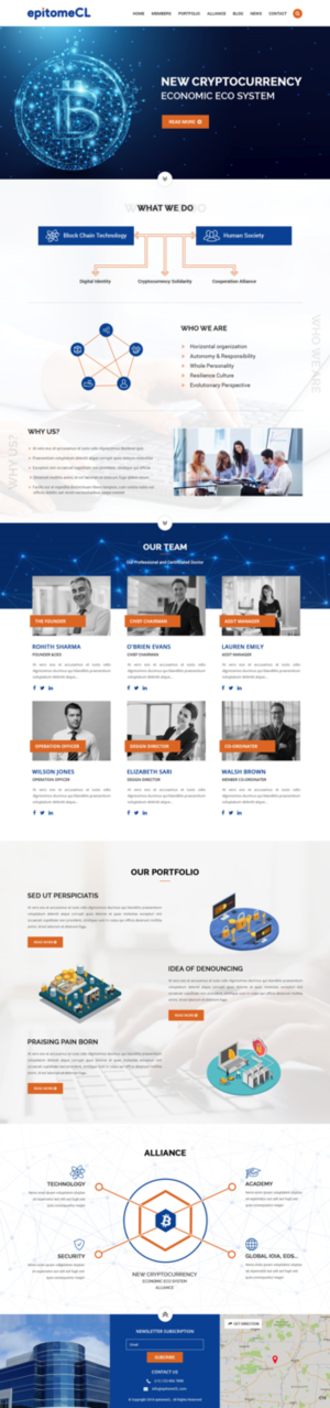 Web Design par pb pour epitomeCL | Design : #18314487