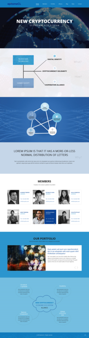 Web Design par pb pour epitomeCL | Design : #18314488