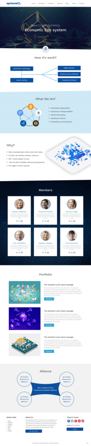 Web Design par pb pour epitomeCL | Design : #18314495