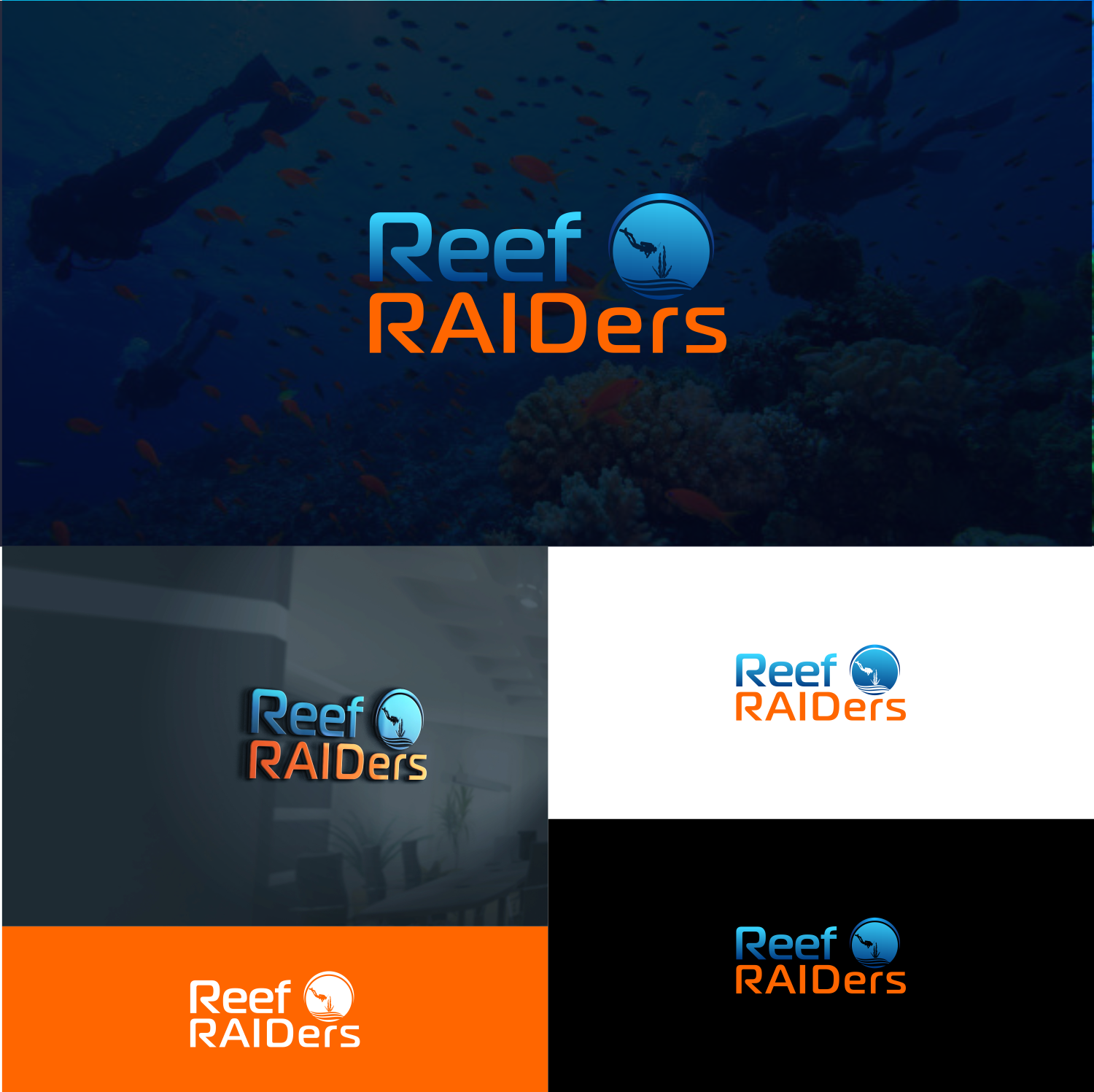 Logo Design by Artgo for Freestyle Divers | Design #18299915